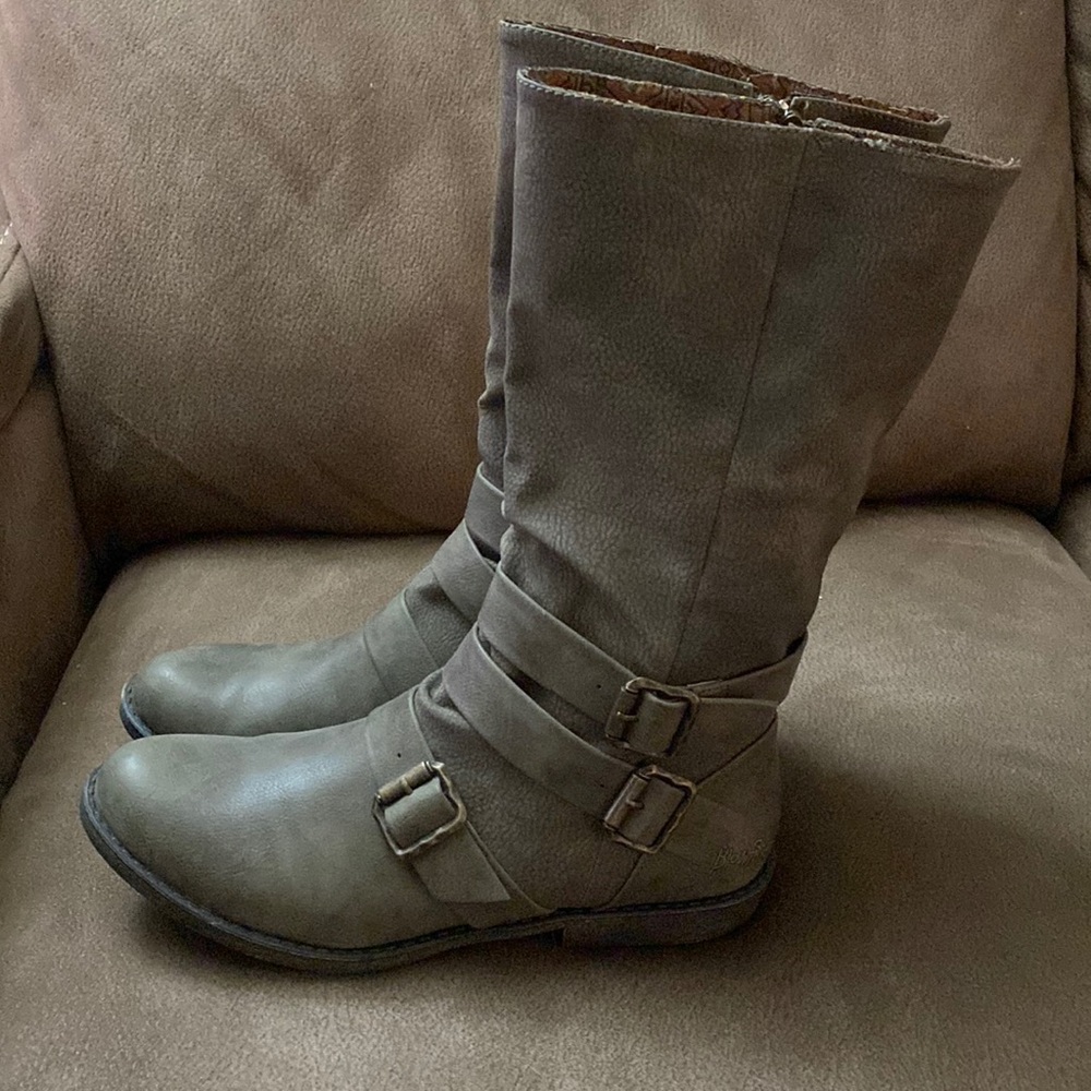 Blowfish mid-calf women’s boot size 10 olive